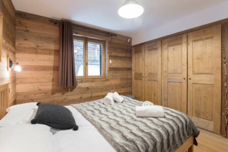 Appartement La Tania, Courchevel, 3 Vallées : Chambre