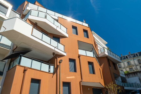 Photographe architecture en Savoie : Reportage photo sur un projet immobilier au centre ville d'Aix-les-bains