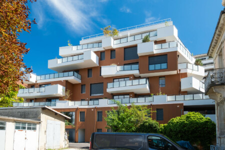 Photographe architecture en Savoie : Reportage photo sur un projet immobilier au centre ville d'Aix-les-bains
