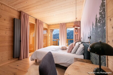 Chambre dans un chalet de montagne en Haute Tarentaise (Montvalezan)