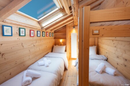 Chalet de montagne dans les Alpes : shooting immobilier