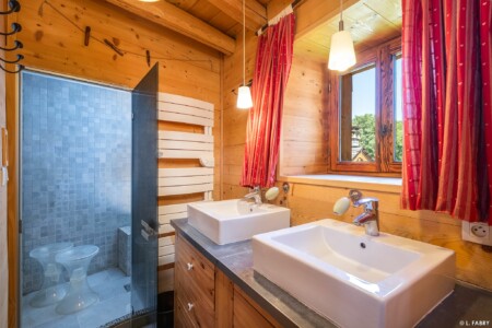 Chalet de montagne dans les Belleville : reportage photo