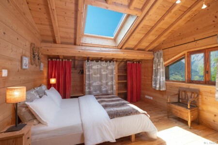 Chalet de montagne dans les Alpes : shooting immobilier