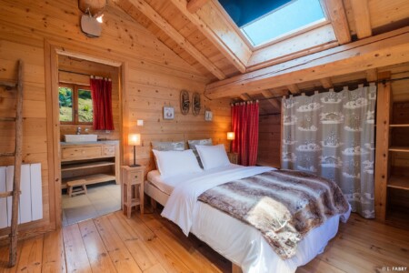 Chalet de montagne dans les Alpes : shooting immobilier
