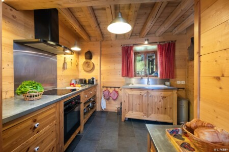 Chalet de montagne dans les Belleville : reportage photo