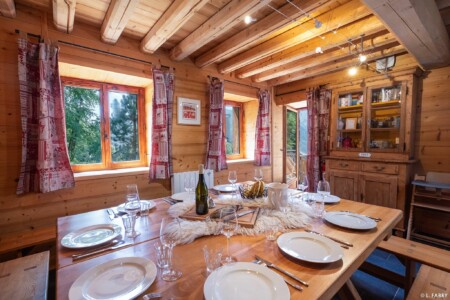Chalet de montagne dans les Belleville : reportage photo