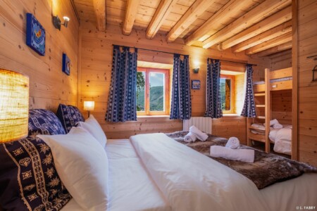 Chalet de montagne dans les Alpes : shooting immobilier