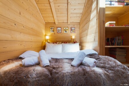 Chalet de montagne dans les Alpes : shooting immobilier