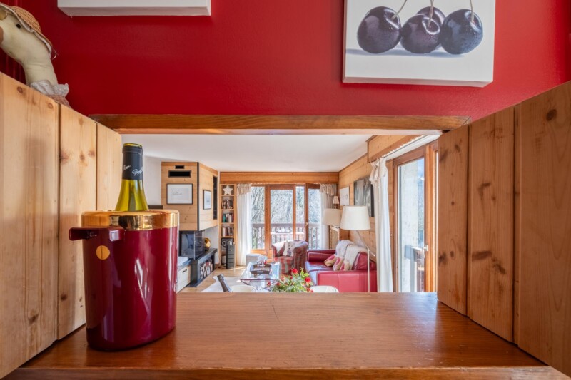 Laurent FABRY photographe d'appartement à Megève : le passe-plats