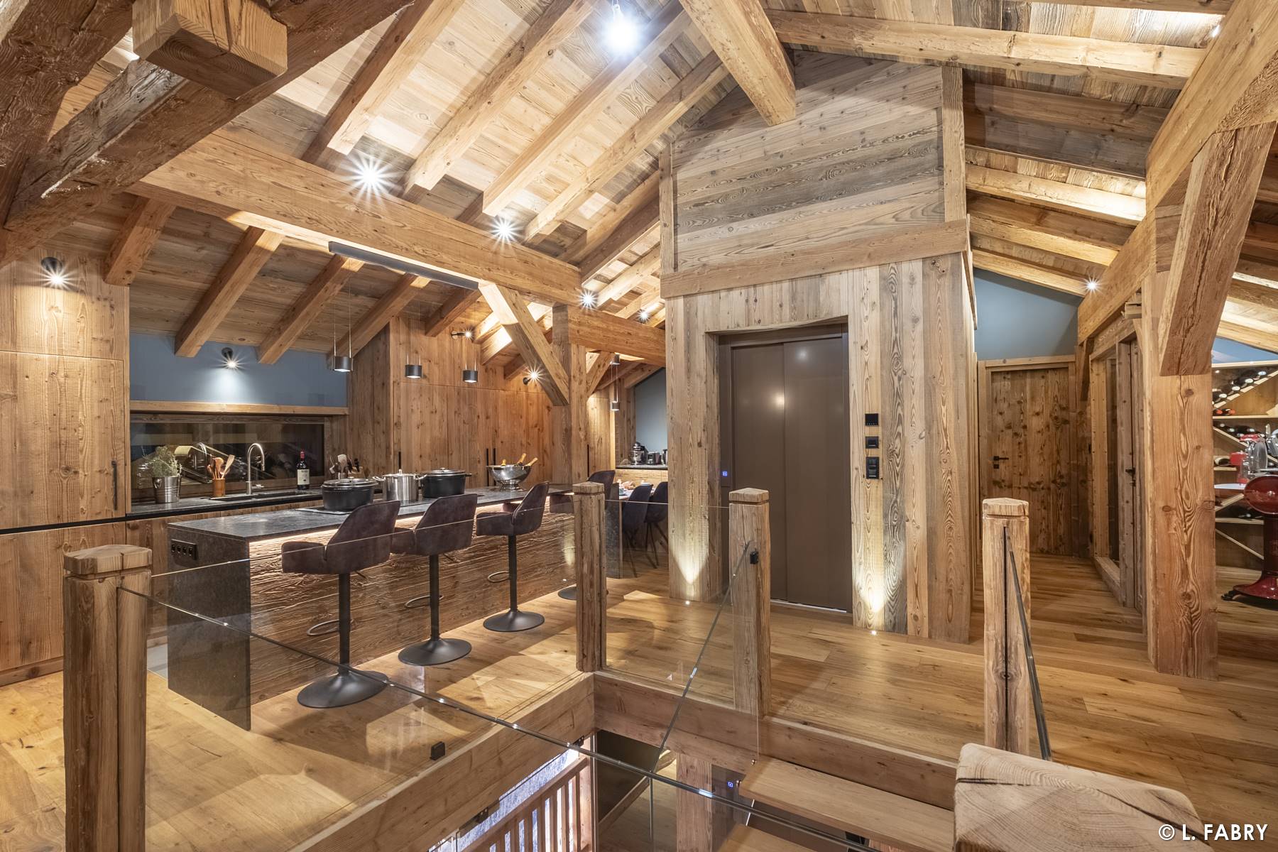 Reportage immobilier de luxe à Méribel