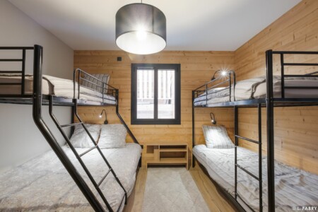 Chalet à Hauteluce : chambre enfants