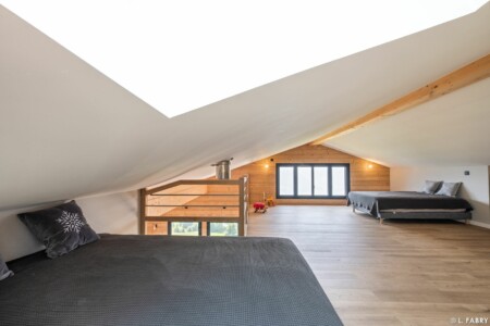 Salle enfants sous les combles dans un chalet du Beaufortain