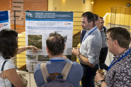 colloque scientifique en Savoie : salon des partenaires industriels du CFBR
