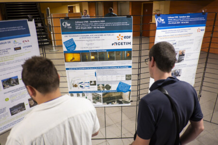 colloque scientifique en Savoie : salon des partenaires industriels du CFBR