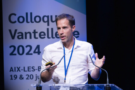 reportage photo sur un colloque scientifique : échanges autour du CFBR à Aix-les-bains, centre des congrès