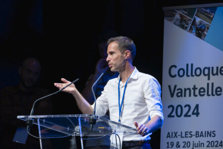 reportage photo sur un colloque scientifique : échanges autour du CFBR à Aix-les-bains, centre des congrès