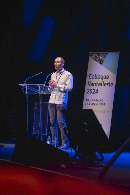 reportage photo sur un colloque scientifique : échanges autour du CFBR à Aix-les-bains, centre des congrès