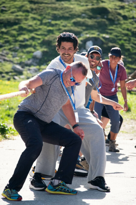 Le tir à la corde